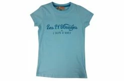 ALPE D'HUEZ T-shirt Femme 21 Virages Bleu Turquoise