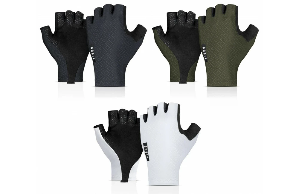 GOBIK Gants Courts Vélo Unisexe Black Mamba 2023