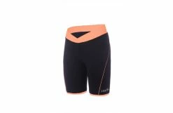 ZERO RH+ RH+ Cuissard Court Femme Pista Noir / Abricot 2022