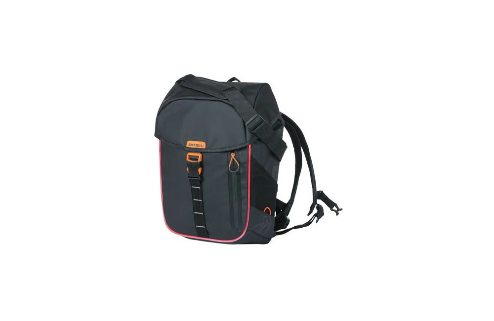 Sac à Dos Vélo Arrière Porte-bagage BASIL Miles Tarpaulin Nordlicht - 17 L