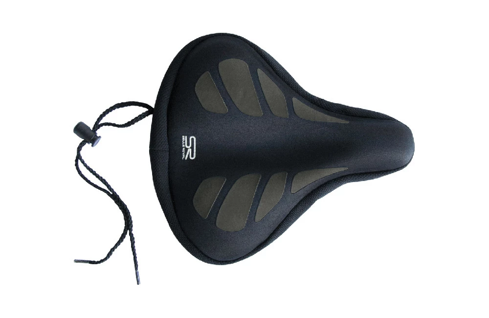 SELLE ROYAL Couvre-selle Gel Pour Bicyclette Ou Vélo D'appartement Large Indent - Noir